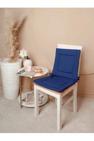 Mercity 40x40 4 Adet Sandalye Yastık Seti - Lacivert 434463774 Mavi