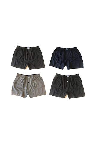 4 Adet 4 Renk Berrak 1099 Erkek Penye Havlu Bel Boxer