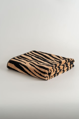 Soley Tiger %100 Pamuk Kadife El / Yüz Havlusu Kahverengi