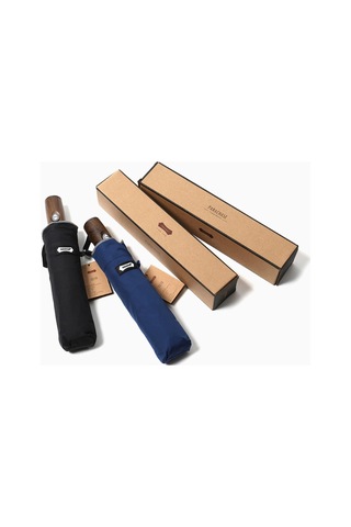 Bosile Parachase 3216 A5 Premium Scotch Line Otomatik 3 Kademeli Şemsiye Siyah