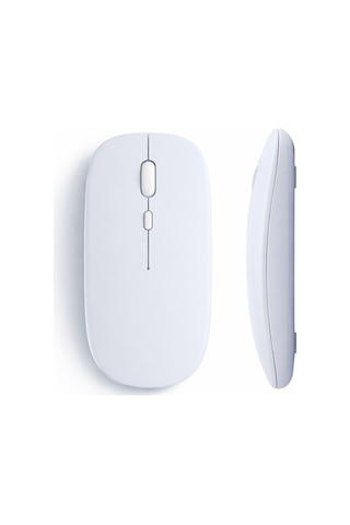 Tablet Ve Telefon İçin Bluetooth Mouse Apple Uyumlu iOS Android Şarjlı Batarya Usb Dongle Ve Kablo Dahil 13515