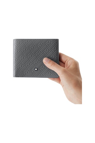 Mont Blanc Montblanc M Gram 4810 Cüzdan 8cc 131847 Gri