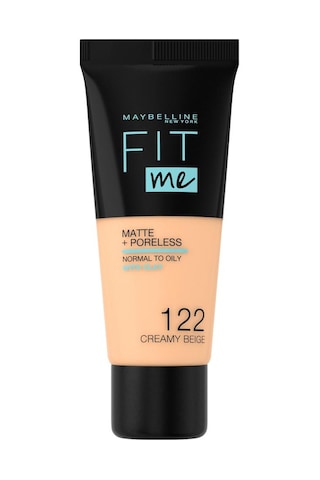 Maybelline New York Fit Me Matte+Poreless Fondöten No:122 Creamy Beige 30 ML