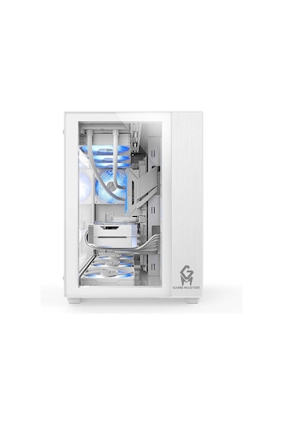 Game Master F-7 7 RGB Fanlı ATX Oyuncu Bilgisayar Kasası Beyaz
