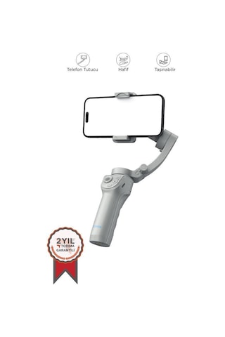 Torima M01 Gri Çok Amaçlı Gimbal Özellikli Tripod Selfie Çubuğu
