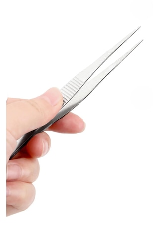 Penset Düz Uçlu 16 Cm Nikel Kaplama