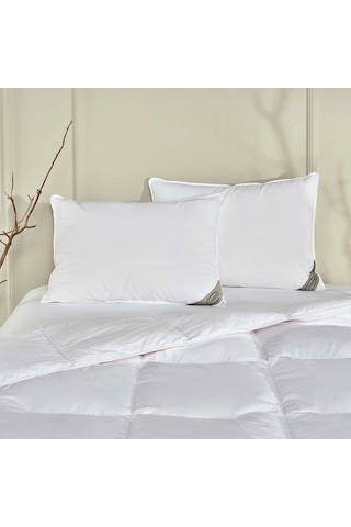 Linens Elegance Kaz Tüyü Yastık Beyaz 50 x 70 CM