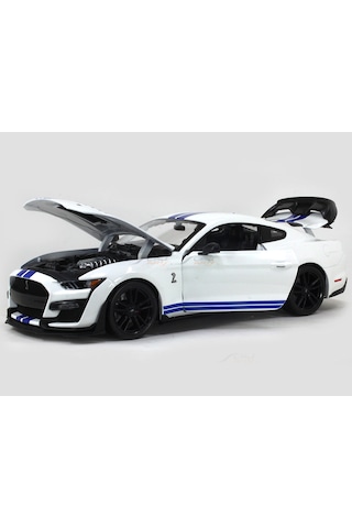 Maisto 1:18 2020 Mustang Shelby Gt500 Beyaz Model Araba