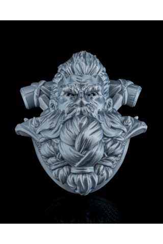 Glow Smith Duvar Büstü Gri