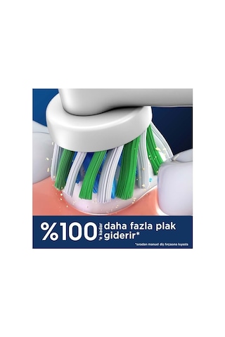 Oral-b Cross Action X-filament Şarjlı Diş Fırçası Yedek Başlığı 4 Adet