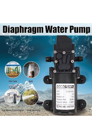 Trendooze Suntek Dc 12v Kendinden Emişli Su Pompası - Diyaframlı