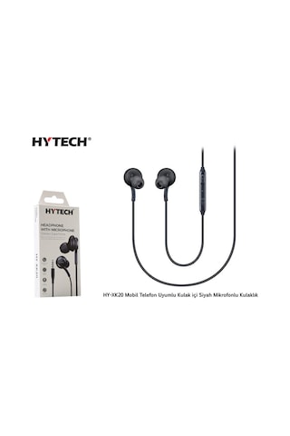 Hytech Hy-xk20 Mobil Telefon Uyumlu Kulak İçi Siyah Kulaklık Kdo