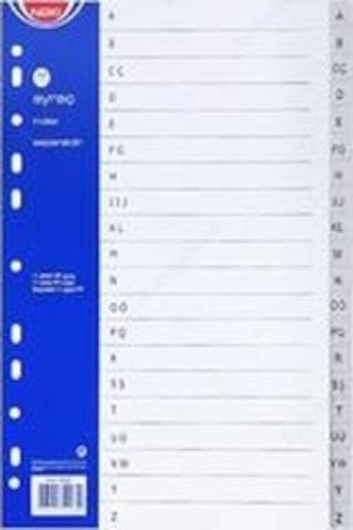 Noki Ayraç A4 A-z Alfabetik 59229