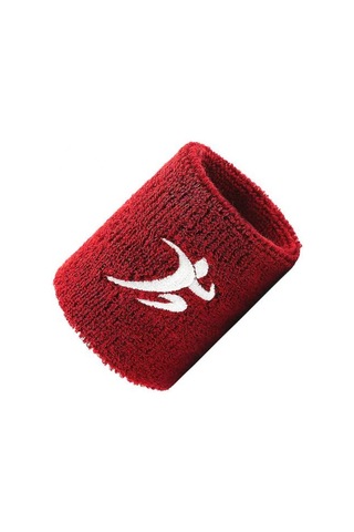 Bir Boyut-1pcs Spor Ter Emici Bileklik Bilek Brace Wrap Destek Bandı Basketbol Tenis Bisiklet Spor Nefes Alabilen Bilek Koruyucusu-4 Çok Renkli