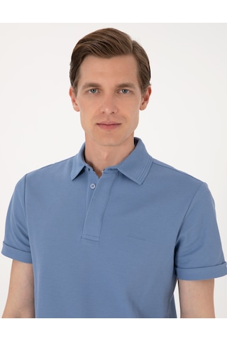 Pierre Cardin Erkek Mavi Tişört Basic 50306154-vr036 Mavi