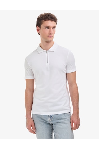Pierre Cardin Erkek Ekru Tişört Basic 50325311-vr019