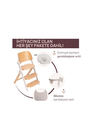 Chicco Meravıglıa Mama Sandalyesi Fossıl 05087149190000