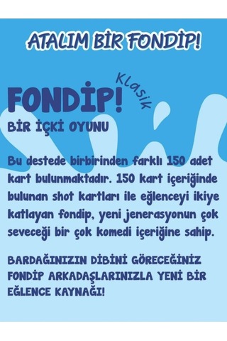 Klasik Fondip 150 Kartlık Efsane Parti Oyunu