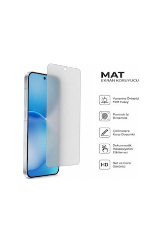 Oppo Reno16 F 5g Mat Ekran Koruyucu 9h Nano Şeffaf Cph2859