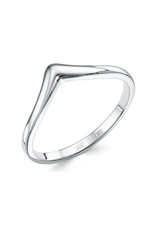 Sılverme 925 Ayar Gümüş İnce Yüzük, Serçe Parmağı İçin Gümüş 94660023 Gri