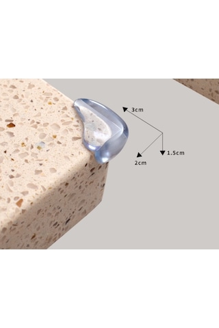 Portakal Safety Şeffaf Köşe Koruma 8 Adet Çok Renkli