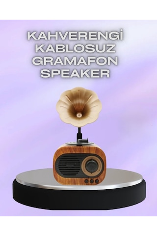 Taşınabilir Mini Retro Radyo Bluetooth Hoparlör Usb Sd Aux Destekli Tech
