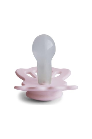 Frigg Lucky Silikon Emzik - White Lilac 6-18 Ay Beyaz - Lila