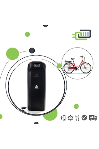 Zippil Rks Zf10 Zf15 Uyumlu Güçlendirilmiş Batarya 36v 13ah