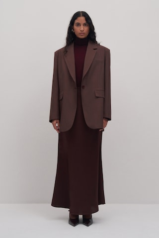 Lume Maxi Saten Etek Bordo