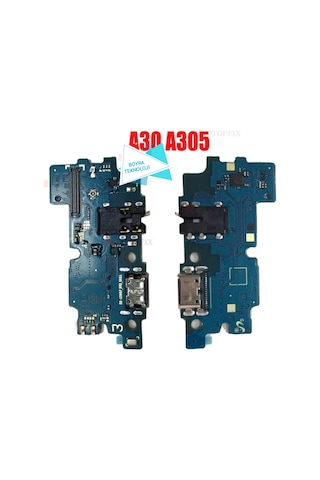 Samsung Uyumlu Galaxy A30 Şarj Bordu Flex Mikrofon Sm A305F