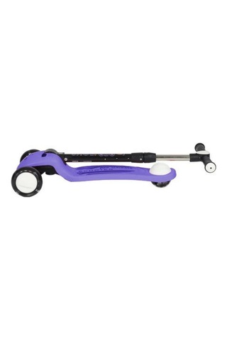 3+ Yaş Pro Scooter Mor Işıklı 50 Kg Taşıma Kapasiteli Mor