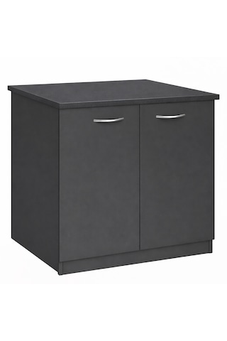 Fara Bulaşık Makinesi - Çamaşır Makinesi Alt Dolabı - 70 Cm Antrasit