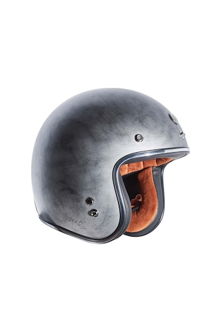 Torc T-50 Weathered Açık Motosiklet Kaskı Mat Siyah