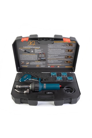 BEMOOLD PLASTİK KAYNAK MAKİNE SETİ- Plastik Kaynak Makinesi+100 W Sıcak Zımba Plastik Tamir Makinesi