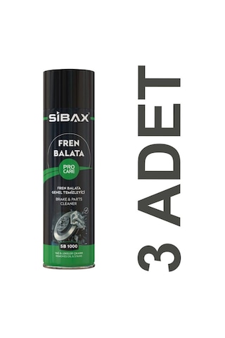 Sibax Fren Balata Temizleyici Sprey 3 x 500 ML Sibax Fren Balata Temizleyici Sprey 3 x 500 ML