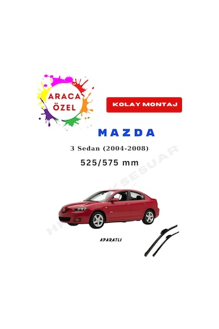 Mazda 3 Sedan Silecek 2004-2008