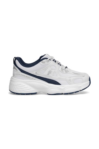 Ayakkabı Fuarı Elit Ysflt329 Kadın Klasik Sneaker Beyaz - Lacivert Beyaz - Lacivert