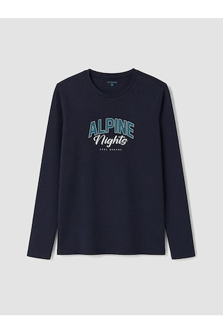 LC Waikiki Lc Waıkıkı Yeşil Baskılı Erkek Pijama Takımı