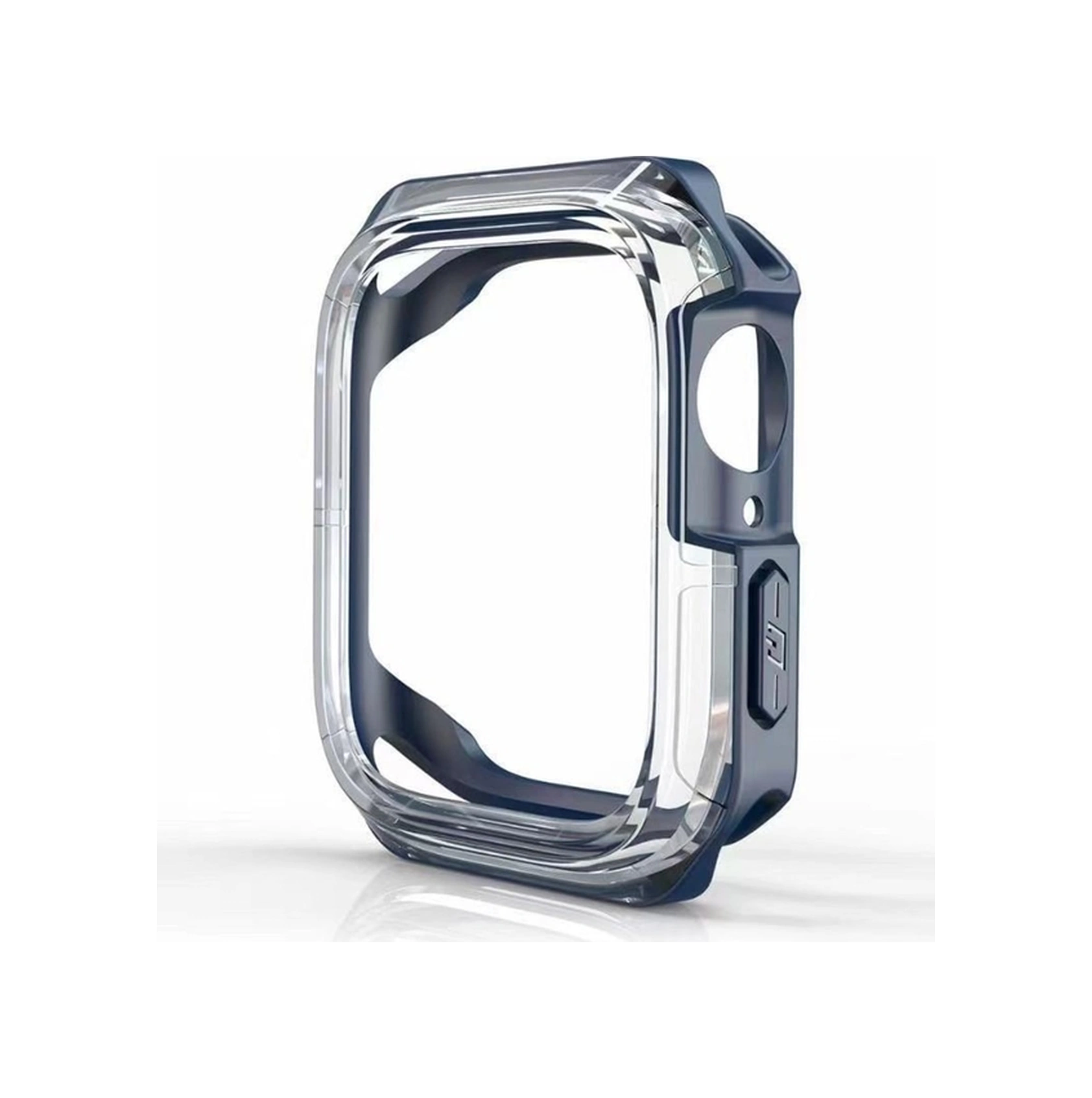 iOS Watch Uyumlu Seri 7 45mm Uyumlu Kasa Koruyucu 360 Tam Koruma Silikon Kılıf