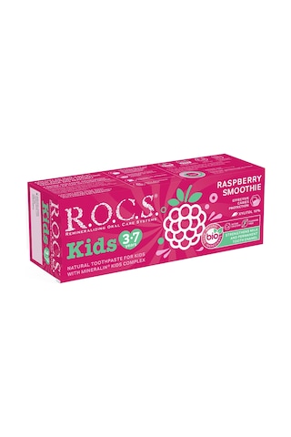 Rocs Çocuk 3-7 Yaş Florürsüz Smoothie Diş Macunu 35 Ml ROC-476670