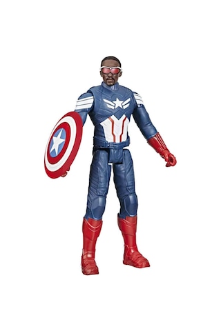 Marvel Titan Hero Captain America Brave New World Aksiyon Figürü 30 Cm F9276 Cicciobello