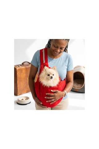 Kedi Ve Köpek İçin Crossbody Pet Sling Taşıma / Seyahat Ana Kucağı Çantası