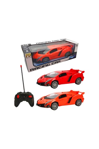 Kumandalı Spor Araba R/c Şarjlı Işıklı 1:16 Çok Renkli