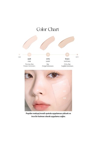 Bbia Spatulalı Özel Tasarım Kapatıcı Bbıa Eau Stay Concealer 23 Natural