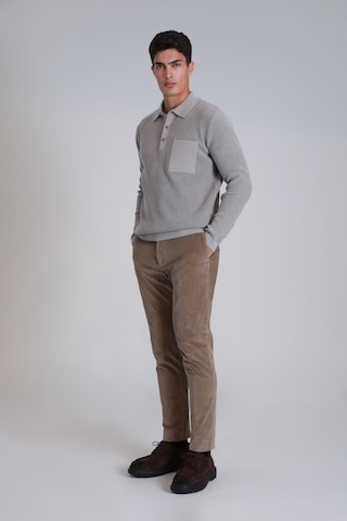 Lufian Onka Spor Erkek Chino Pantolon Slim Fit Bej Bej 112190309100550 Bej