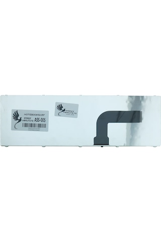 Asus Uyumlu N61VG, N73JF, P53SJ, W90VN Notebook Klavye (Siyah) V.1