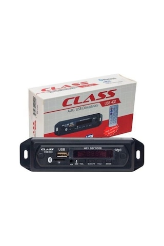 Eu-02 Günün Fırsatı.! Spiral Kablo Oto Teyp Aux,Usb,Sd Class 402
