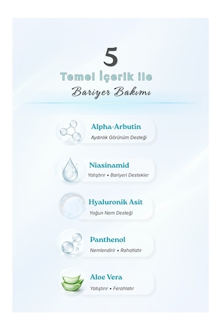Botavee Su Bazlı Yoğun Nemlendirici, Yatıştırıcı, Ton Eşitleyici Yüz Kremi Hyaluronik Asit, Niacinamide Ve Alpha Arbutin