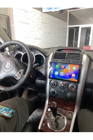 Suzukı Vıtara 2006-12 9" Uyumlu Androıd Multimedya Gerçek 2/32 Kablosuz Carplay Geri Görüş Kameralı 9"