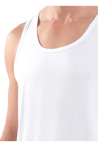Blackspade 9305 Silver Erkek %94 Modal Atlet Beyaz